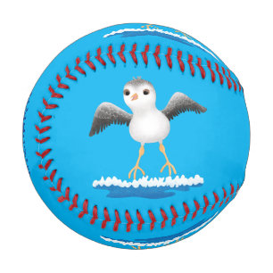 Balle De Baseball Caricature en bécasseau mignon