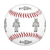 Balle De Baseball Caricature pour robot (Dos)