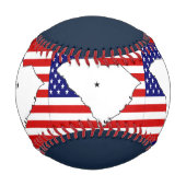 BALLE DE BASEBALL CAROLINA DU SUD (Devant)