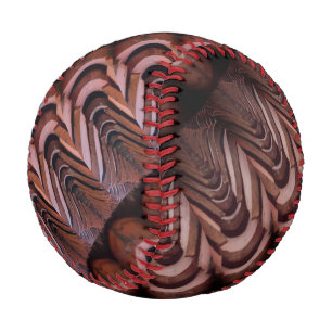 Balle De Baseball Carreaux de toit rustiques avec perspective unique