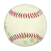 Balle De Baseball Carte aquarelle peinte avec stylisé sauvage (Dos)