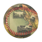 Balle De Baseball Carte de Californie (Devant Gauche)