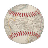 Balle De Baseball Carte de la Jamaïque (Dos)