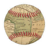Balle De Baseball Carte de l'Afrique par Worcester (Devant)