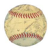 Balle De Baseball Carte De L'Alaska (Dos)