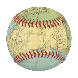 Balle De Baseball Carte de l'Alaska de Rand McNally