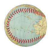 Balle De Baseball Carte de l'Alaska de Rand McNally (Devant Gauche)