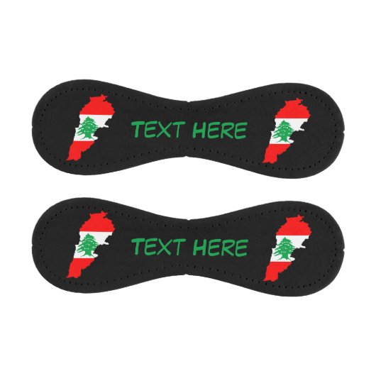 Balle De Baseball Carte du Liban avec drapeau (Panneaux)