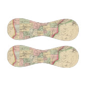 Balle De Baseball Carte du Minnesota par Mitchell (Panneaux)