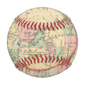 Balle De Baseball Carte du Minnesota par Mitchell (Dos)