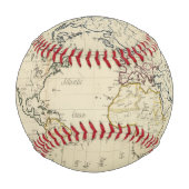 Balle De Baseball Carte mondiale (Dos)