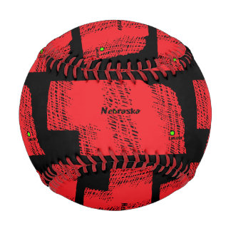 BALLE DE BASEBALL CARTE NEBRASKA