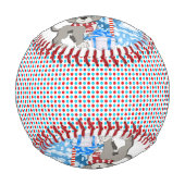 Balle De Baseball Cartoon à chiots mignon Snowy Noël (Dos)