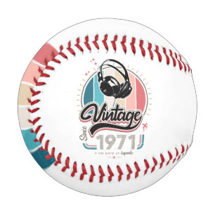 Balle De Baseball Casques vintages depuis 1971