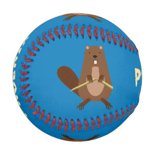 Balle De Baseball Castor Vampire Halloween Nom Personnalisé
