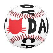 Balle De Baseball Cat Daddy Baseball (Devant)