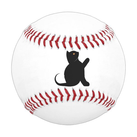 Balle De Baseball Cat dit bonjour (Dos)