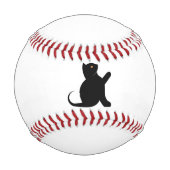 Balle De Baseball Cat dit bonjour (Devant)