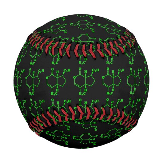 Balle De Baseball Catnip Nepetalactone Formule chimique moléculaire (Dos)