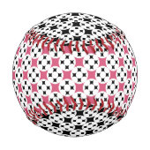 Balle De Baseball Cercle quatre étoiles par Kenneth Yoncich (Dos)