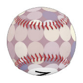 Balle De Baseball Cercles de structure motif abstrait (Dos)