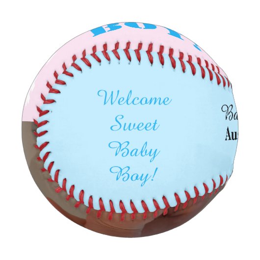 Balle De Baseball C'est un garçon Quad bleu rose photo (Devant Gauche)