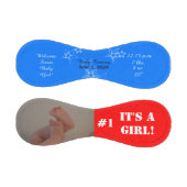 Balle De Baseball C'est une fille Rouge Blanc Bleu Photo (Panneaux)