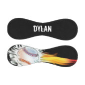 Balle De Baseball Chaleur de base-ball noire personnalisée (Panneaux)