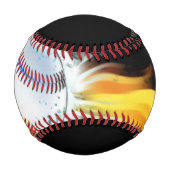 Balle De Baseball Chaleur de base-ball noire personnalisée (Dos)