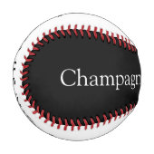 Balle De Baseball Champagne s'il vous plaît Baseball (Devant Gauche)