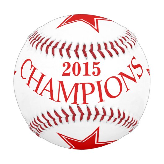 Balle De Baseball Championnat Allstars Keepsaké personnalisé (Dos)