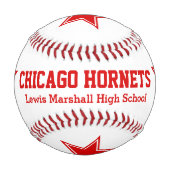 Balle De Baseball Championnat Allstars Keepsaké personnalisé (Devant)