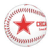 Balle De Baseball Championnat Allstars Keepsaké personnalisé (Devant Gauche)