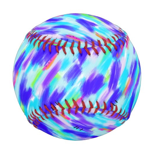 Balle De Baseball Chaos coloré (Dos)