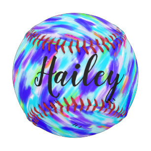 Balle De Baseball Chaos coloré