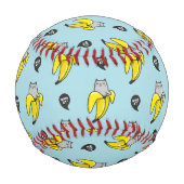 Balle De Baseball Chat en banane (Dos)