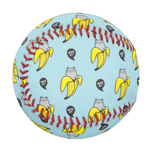 Balle De Baseball Chat en banane (Devant Gauche)