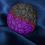 Balle De Baseball Chat noir et violet