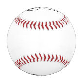 Balle De Baseball "Chat Papa" Simple Farmhouse moderne (Dos)