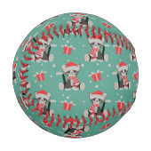 Balle De Baseball Chats de Noël (Devant Gauche)