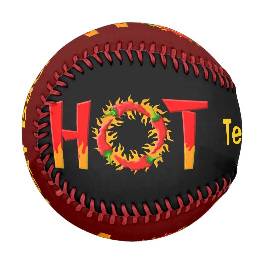 BALLE DE BASEBALL CHAUD (Devant Gauche)