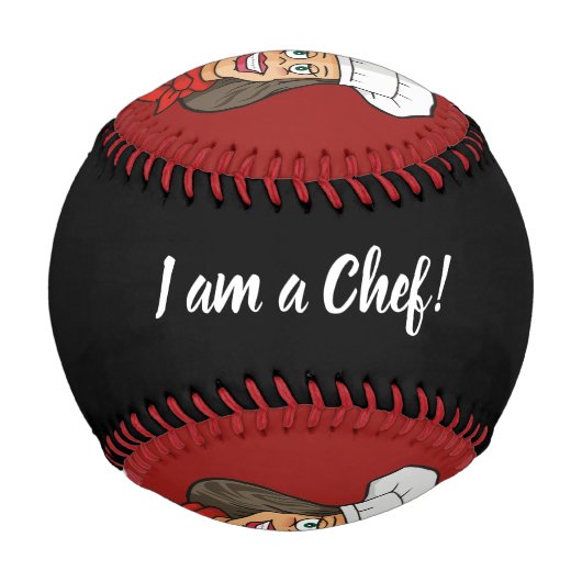 Balle De Baseball Chef femme (Dos)
