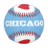 Balle De Baseball Chicago Love | Baseball (Dos)