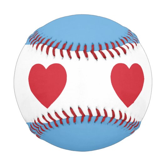 Balle De Baseball Chicago Love | Baseball (Devant)