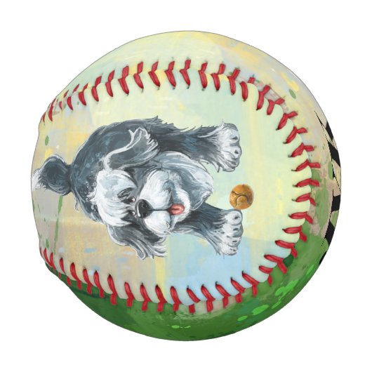 Balle De Baseball Chien à mouton escarpé (Devant Droite)