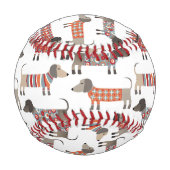Balle De Baseball Chien de saucisse Dachshund (Dos)
