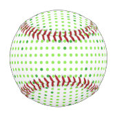 Balle De Baseball Chiffres de baseballs Green Chevron (Dos)