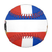 Balle De Baseball Chili Drapeau et blason Patriotique (Dos)