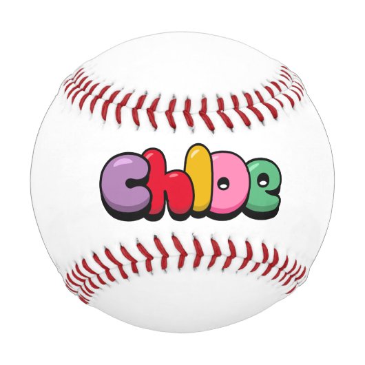 Balle De Baseball Chloe (Devant)