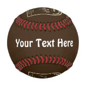 Balle De Baseball Chocolat Moose Café (Dos)